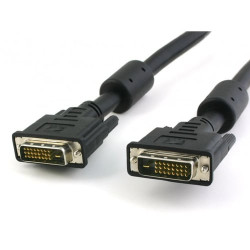 Cavo dvi digitale dual link (dvi-d) con ferrite 3 mt.