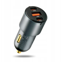 caricabatterie per auto everactive 1xusb qc3.0 1 x usb-c pd 83w