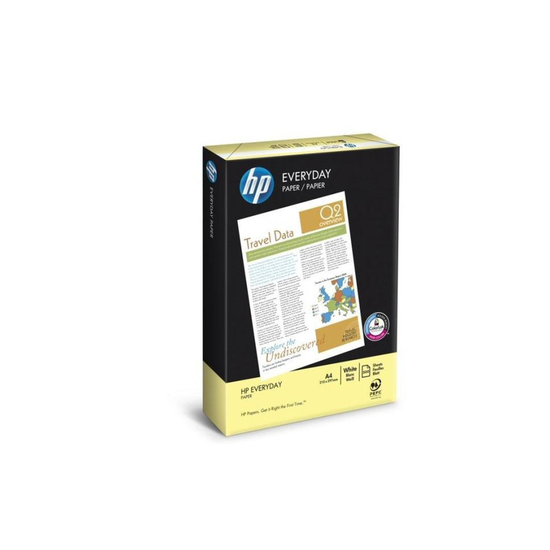 carta in risma bianca hp 2500 fogli (5x500) a4 75gr everyday [am10]