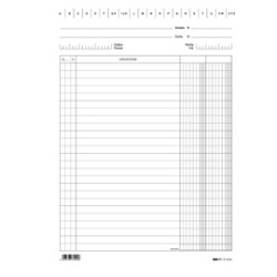 schede schedario edipro 100 pz. 2 colonne verticale 24x17cm e3399