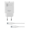 alimentatore da rete cellularline usb-c 20w