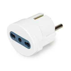 adattatore vultech at-06 schuko bipasso 10/16a [at-06]