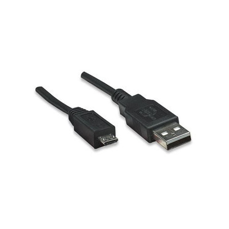 Cavo usb 2.0 a maschio/micro b maschio 0,5 m nero