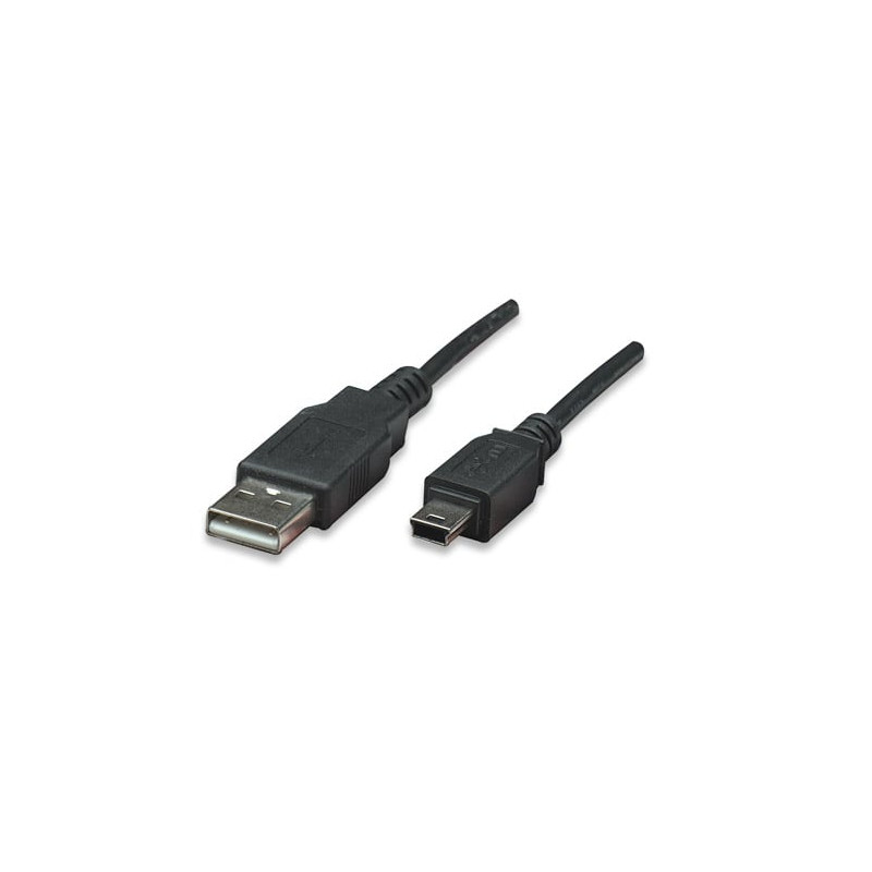 Cavo usb 2.0 a maschio/mini b 5 pin maschio 1 m nero