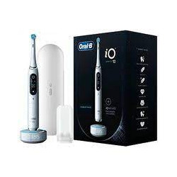 spazzolino elettrico braun oral-b io series 10 bianco [10 stardust