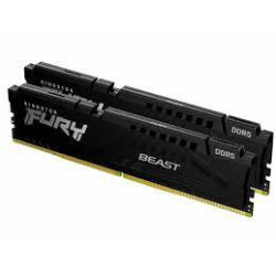 ram dimm ddr516gb kingston fury beast 6000mt s cl36 2pz nero [kf560c36bbek2-16]