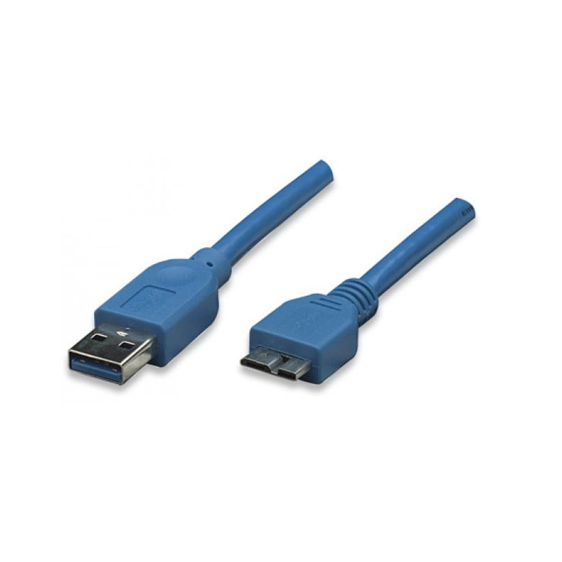 Cavo usb 3.0 superspeed a/micro b 0,5 m