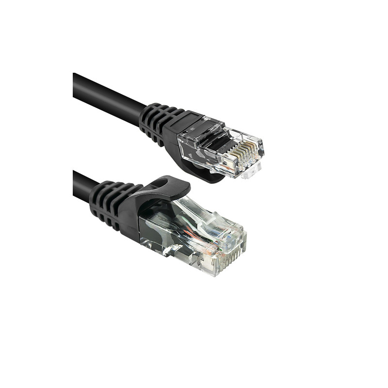 cavo di rete vultech ethernet utp cat.6 10m nero [taau100-utp-bk]