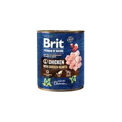 cibo umido per cani brit premium by nature pollo con cuori 800g [104-100953]