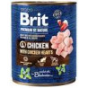 cibo umido per cani brit premium by nature pollo con cuori 800g [104-100953]