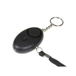 allarme personale guard scorpion sirena 120db torcia led nero [yc-003-bl]