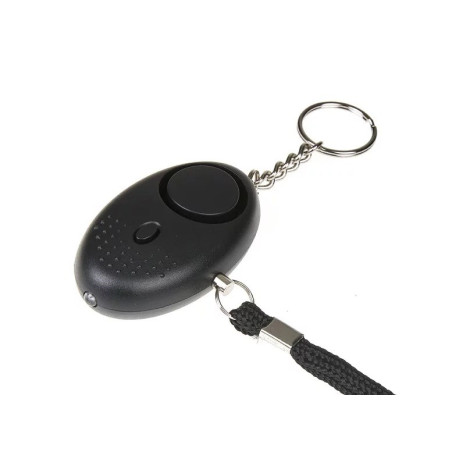 allarme personale guard scorpion sirena 120db torcia led nero [yc-003-bl]