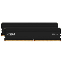 ram udimm ddr5 96gb crucial pro 2x 48gb 5600mhz cl46 1.1v nero [sacrc509656cp20]