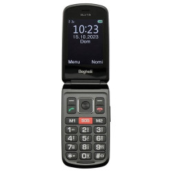 cellulare beghelli phone 19 salvalavita 2.8'' grigio