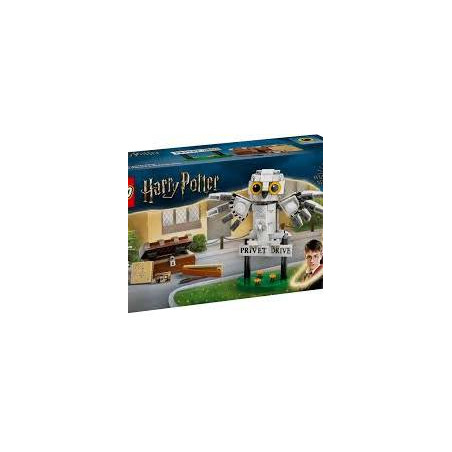 lego harry potter - edvige al numero 4 di privet drive multicolore