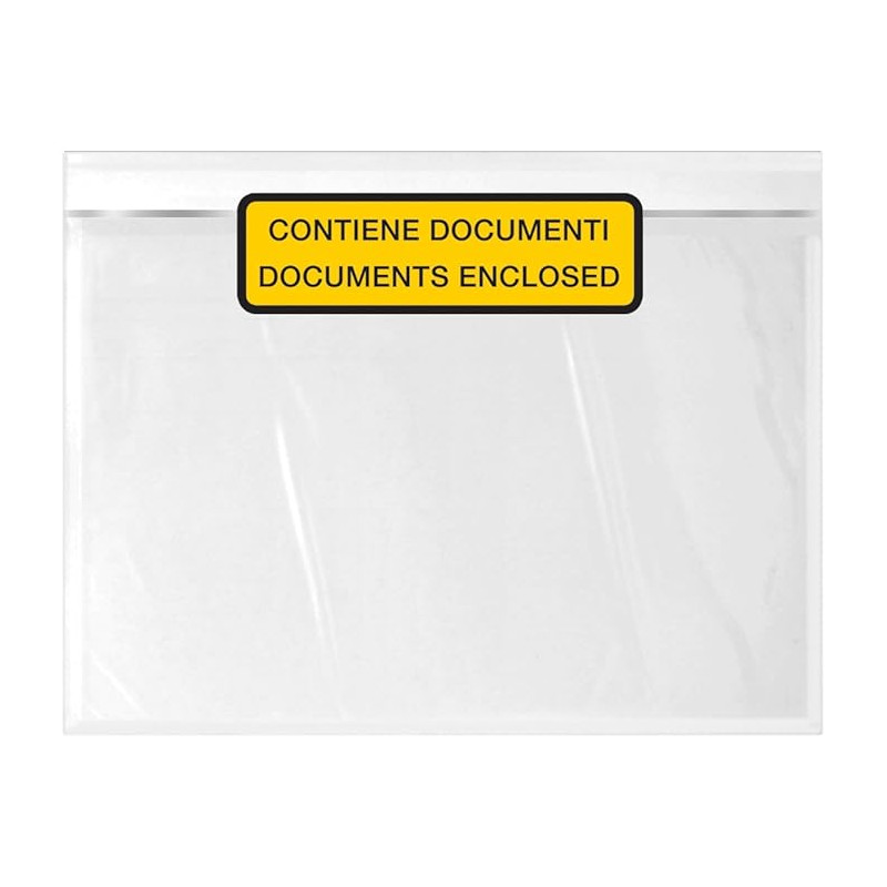 portadocumenti willchip cf100 trasparente 100 buste [240180100r]