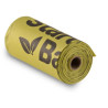 sacchetti starch bag biodegradabili per escrementi giallo/verde 15pz