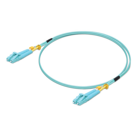 cavo fibra ottica ubiquiti om3 duplex lc 10gbps 2m [uacc-ofc-mm-2m]