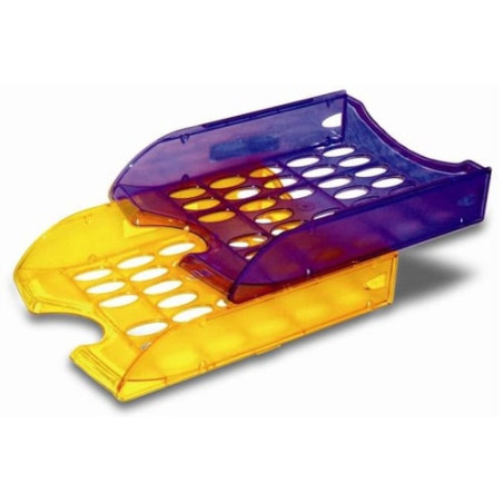 Portacorrispondenza fellowes e040 blu trasparente modula [e040tb]