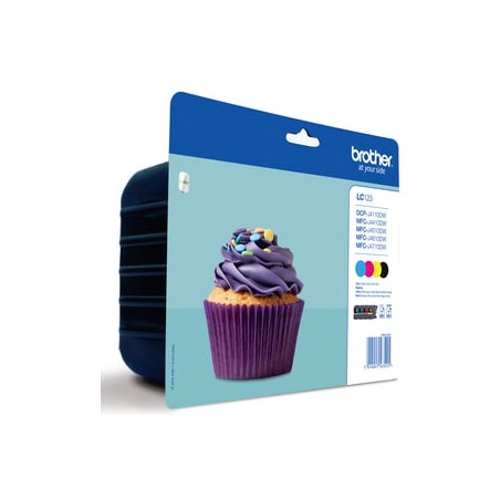 Cartuccia brother lc-123valbpdr multipack mfc-j4510dw [lc123valbpdr]