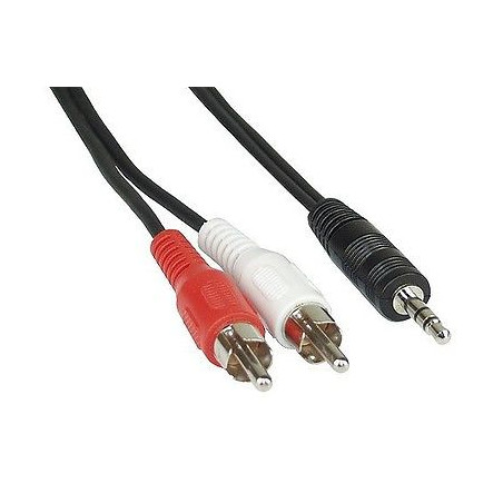 cavo audio lindy stereo 3.5mm 2xrca, m/m, 1m [35680]