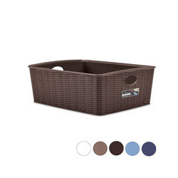 cesta stafanplast elegance moka 36x29 h 13