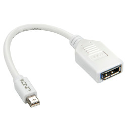 adattatore lindy mini dispalyport a displayport m/f 15cm extern bulk