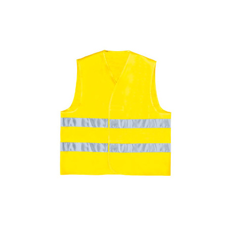 gilet alta visibilita' giallo fluo tg. l [gilp2ja-gt]