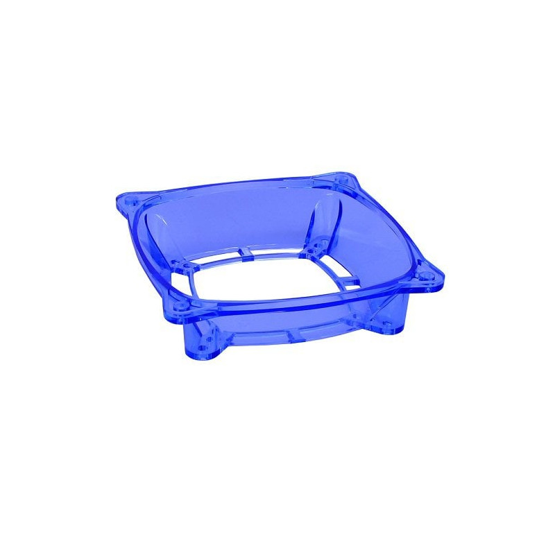 adattatore vetola inline 120mm a 70/80/92mm trasparente/blu