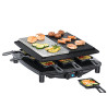 steba rc4 plus deluxe grill da tavolo elettrico nero 1450w