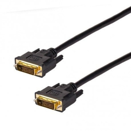 cavo akyga ak-av-06 (dvi-d m a dvi-d m 1.8m nero)