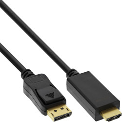 cavo inline displayport a hdmi 5m nero [17185i]