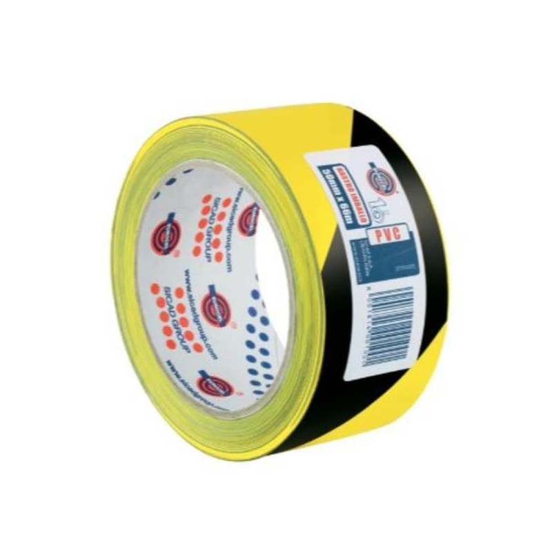 rotolo pvc eurocel 50x66 giallo e nero [1000000398]