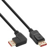 cavo displayport inline destra 8k 2m nero