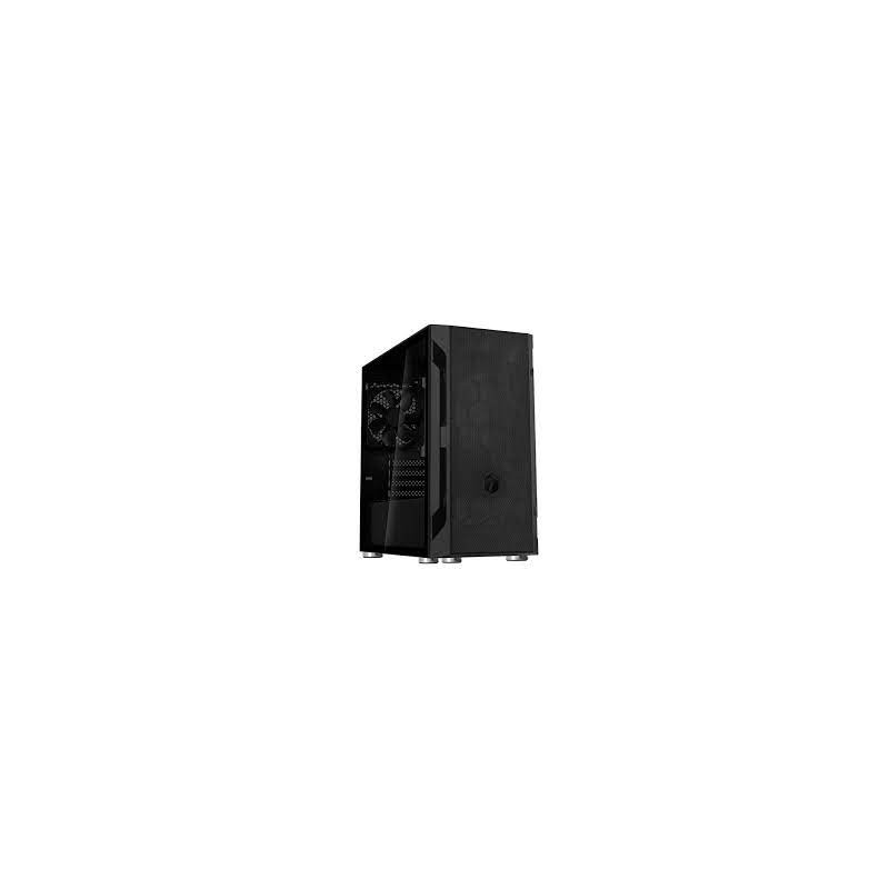 case silvstone micro-atx middle tower con 3 argb nero [sst-fah1mb]