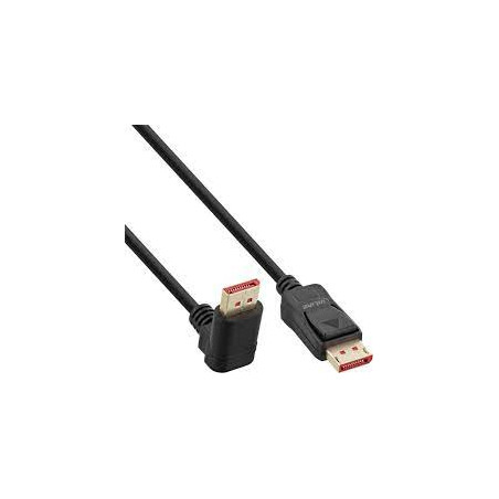cavo displayport inline 8k (uhd-2) angolato verso il basso 1