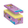 foglietti adesivi post-it super sticky 14+2pz 76x76mm giallo