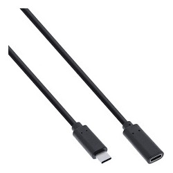 Cavo prolunga inline 1m tipo c nero [35771]