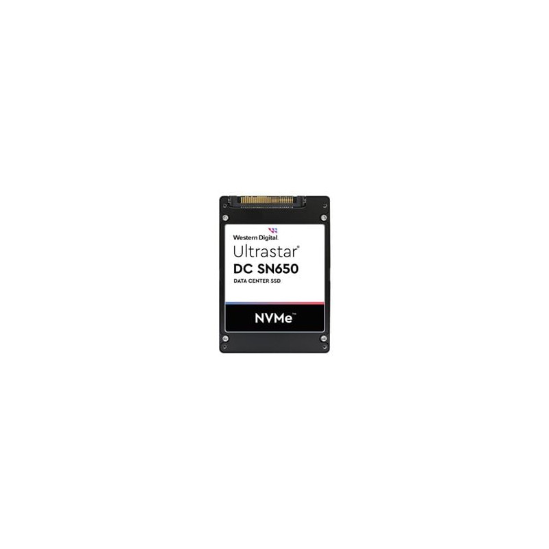 ssd 7.68tb 2.5" western digital ultrastar sn650 pcie 4.0/nvme