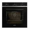 forno smeg linea sf64m3vb2 forno 70l 3000w a nero