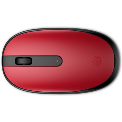 mouse hp 240 wireless bluetooth 1600dpi rosso [43n05aa]