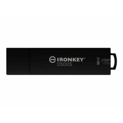pen drive 32gb kingston ironkey d500s usb 3.2 nero [ikd500s/32gb]