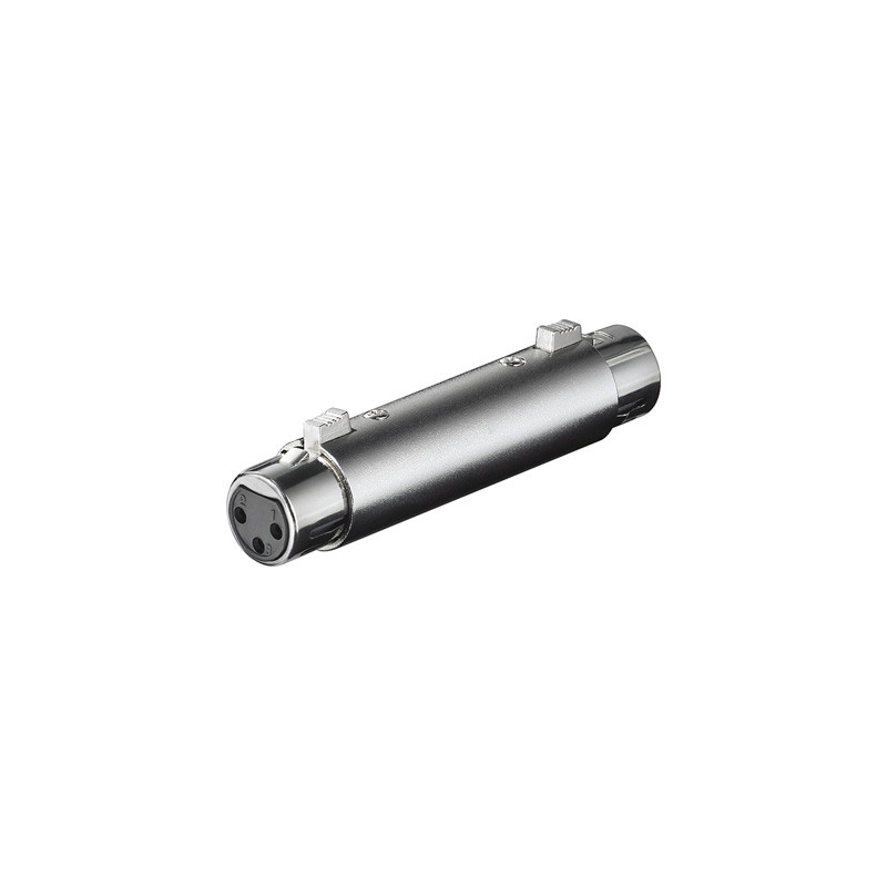 Adattatore xlr cannon femmina/femmina