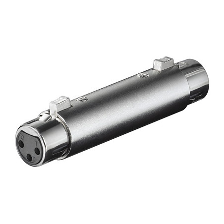 Adattatore xlr cannon femmina/femmina