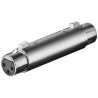 Adattatore xlr cannon femmina/femmina