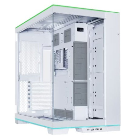 case lian li o11 dynamic evo midi-tower atx bianco