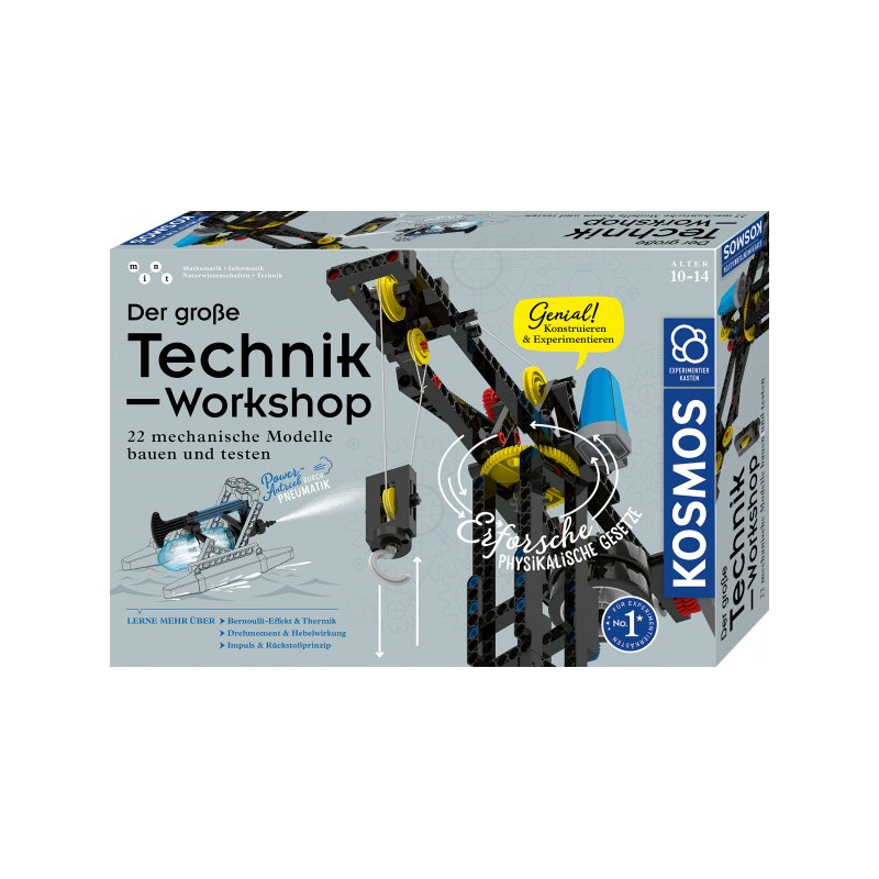 giocattoli da costruzione kosmos scatola per esperimenti multicolore