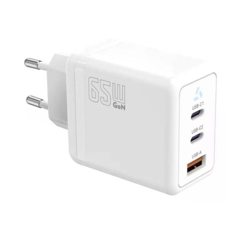 alimentatore da rete tb power delivery 2x usb-c + usb-a gan