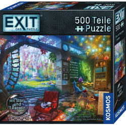 puzzle kosmos exit: lo studio nascosto multicolore 500pz [683979]