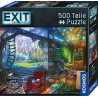 puzzle kosmos exit: lo studio nascosto multicolore 500pz [683979]